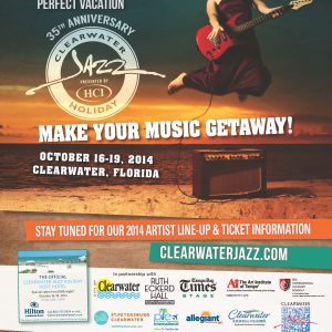 CLearwater Jazz Holiday Ad 2014